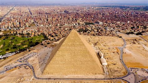 pyramids of giza city|giza region egypt.